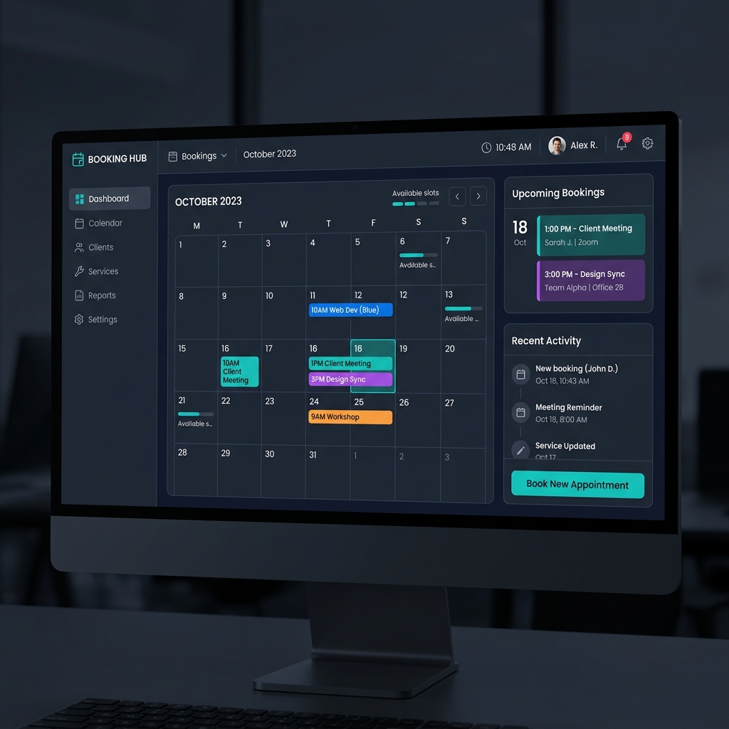 Custom Booking System