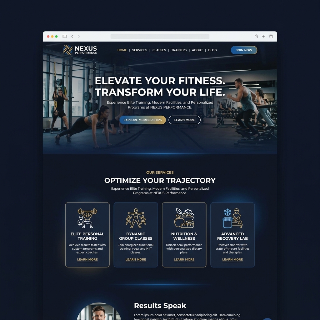 Agency Business Website